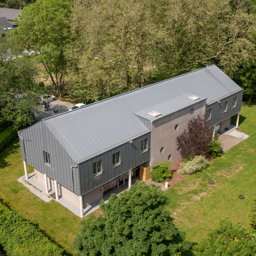 Baucory, vue aérienne