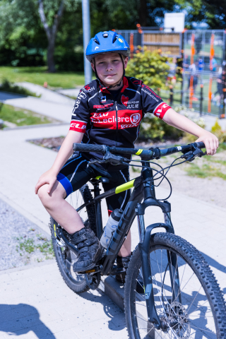 Activité sportive, vélos au Coga.