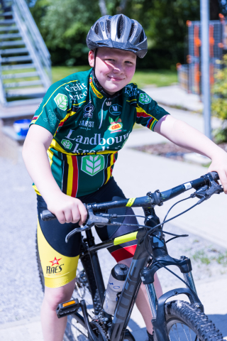 Activité sportive, vélos au Coga.