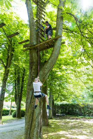 Activité sport acrobranche au Baucory